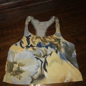 Kortni Jeane L Watercolor Racerback Top